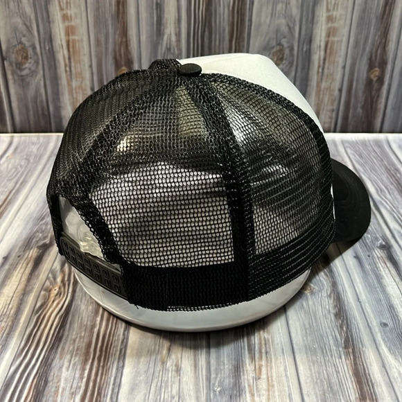 STOP ACTING BROKE DISTRESSED TRUCKER HAT - Picture 2 of 6